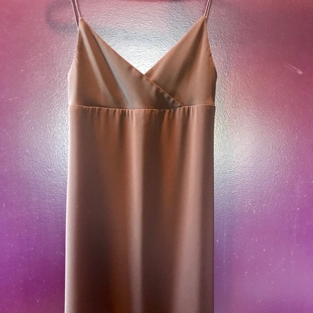 JCrew chocolate dress